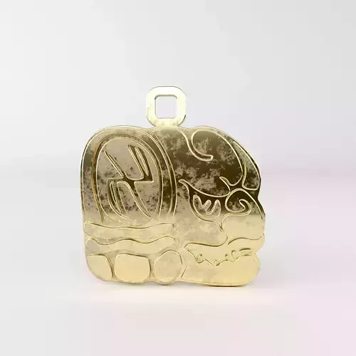 Maya pendant A27 3D print model