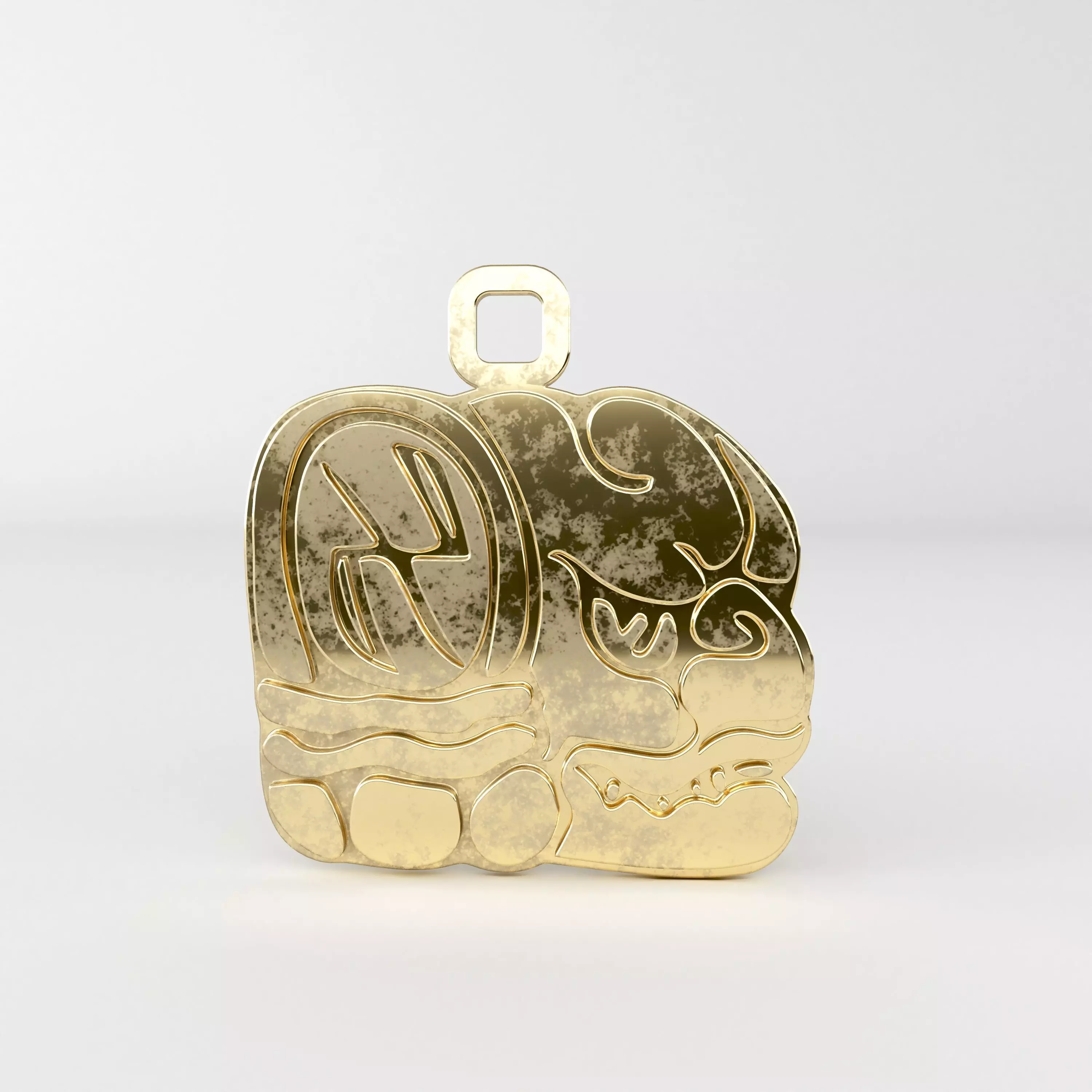 Maya pendant A27 3D print model