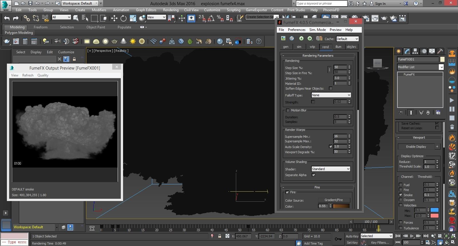 fumefx4 Explosion 3D model_3