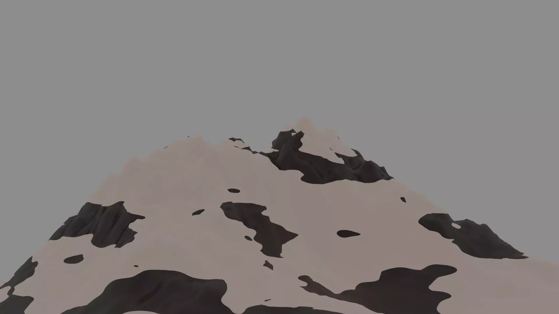 Snowy Mountains Free 3D model_0