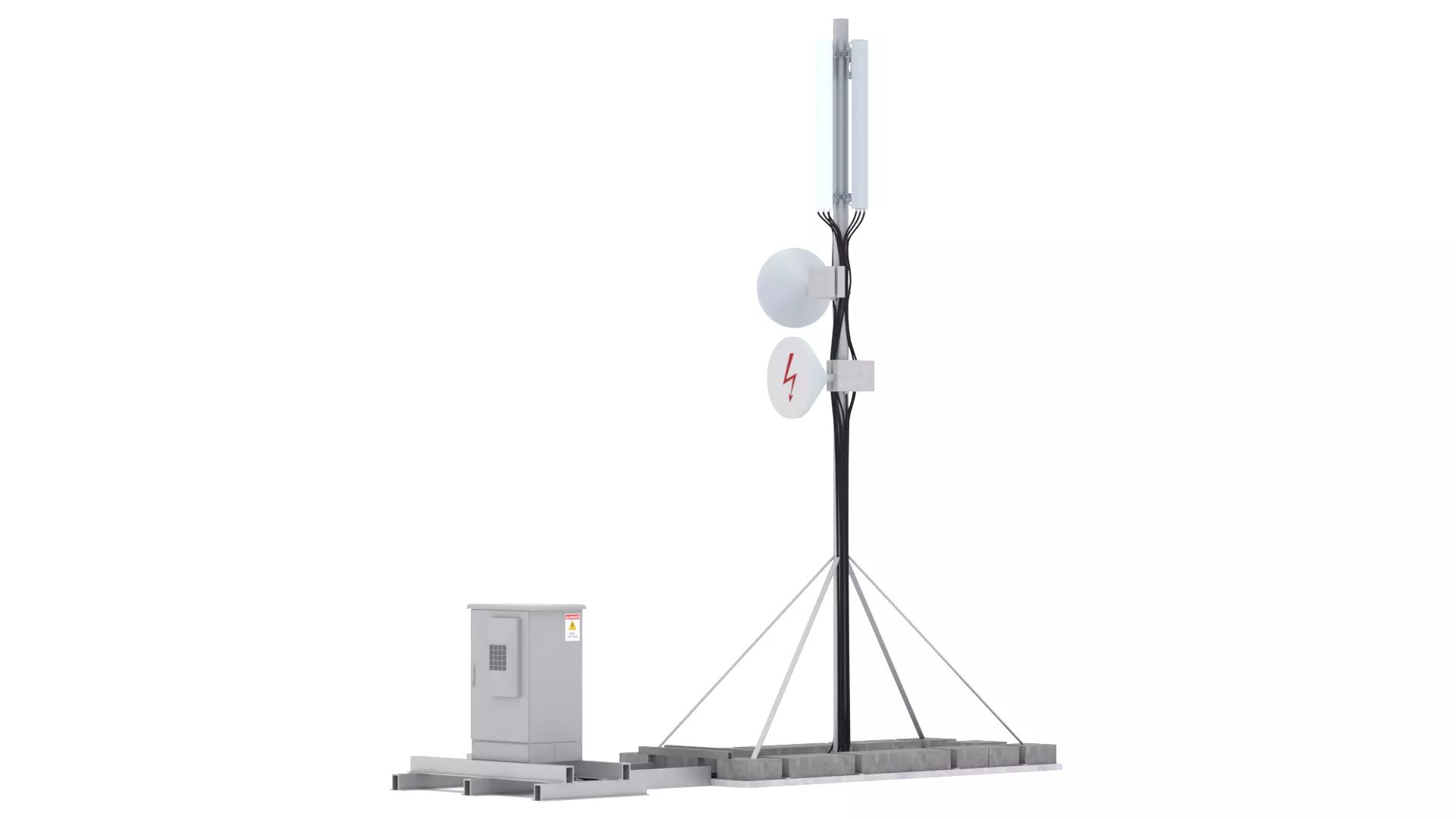 Network Antenna 3D model