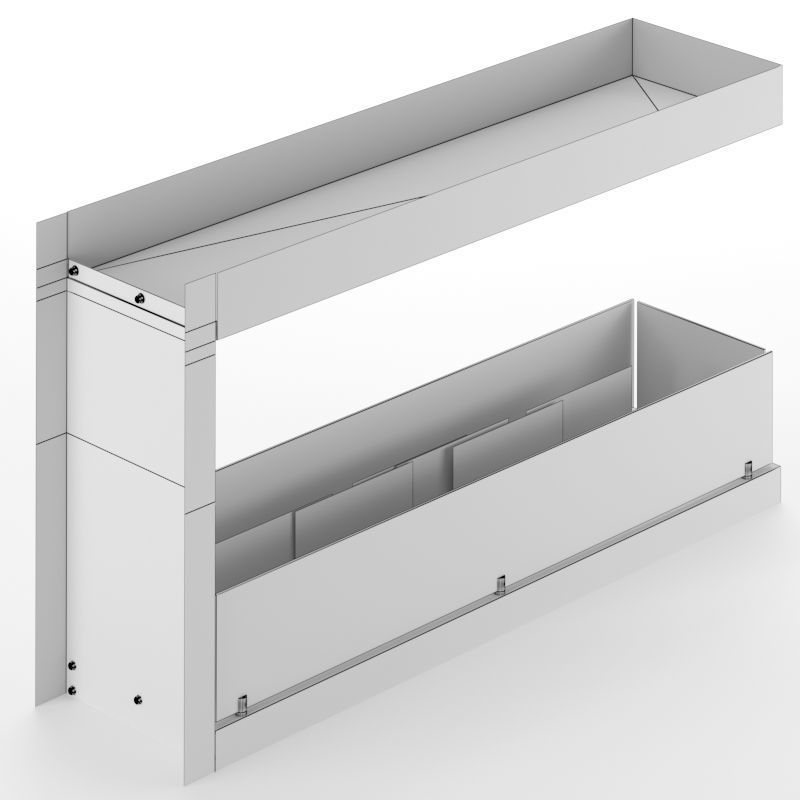 Biofireplace Luxfire 2 3D model_2