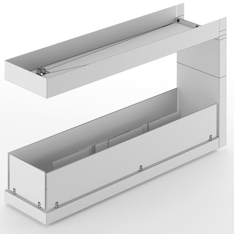 Biofireplace Luxfire 2 3D model_3