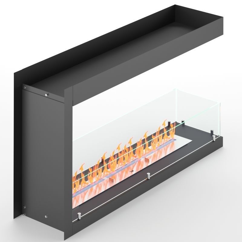 Biofireplace Luxfire 2 3D model_4