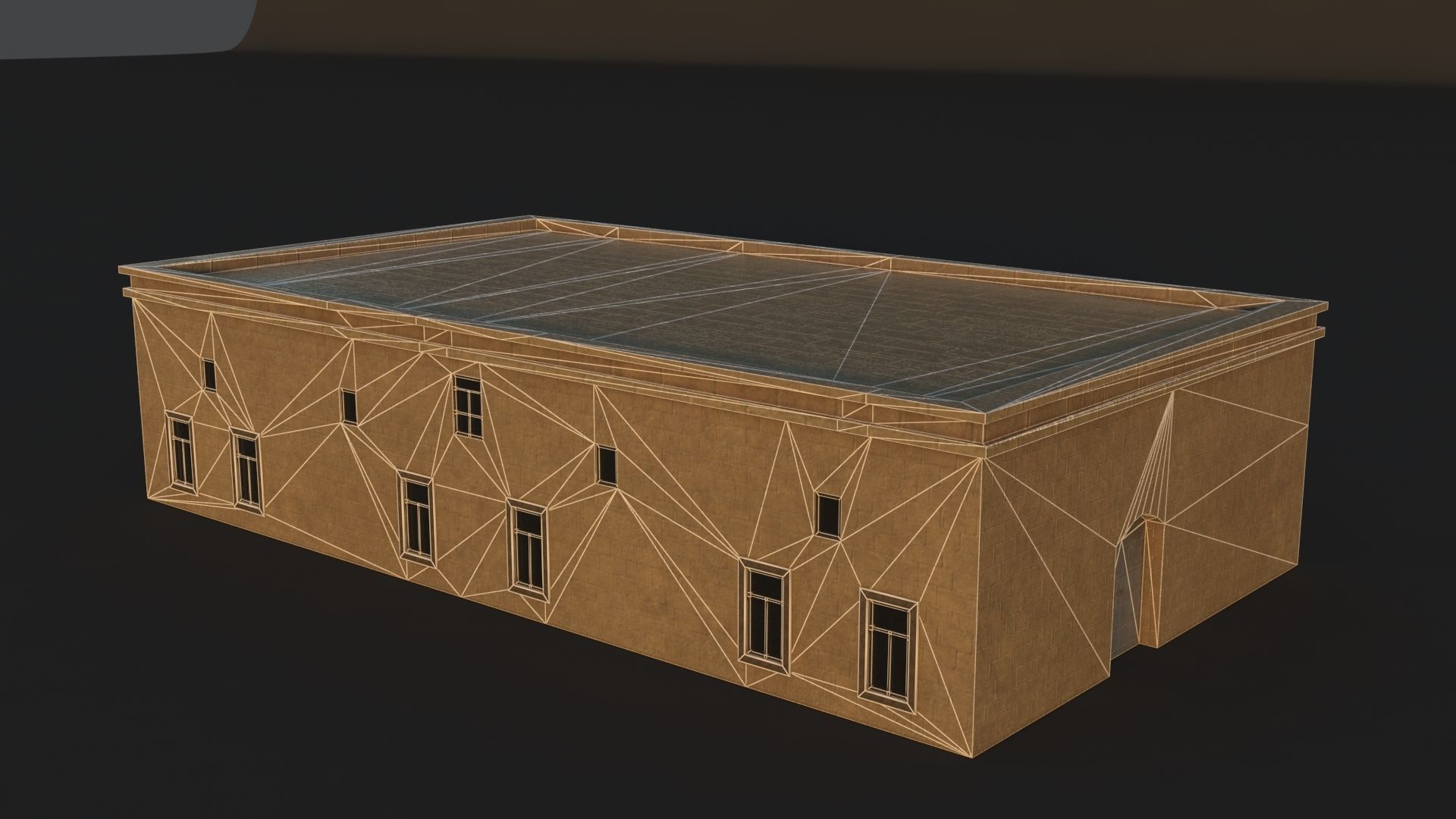 36 Mardin Old Houses Set Buildings 3D model Low-poly 3D model_7