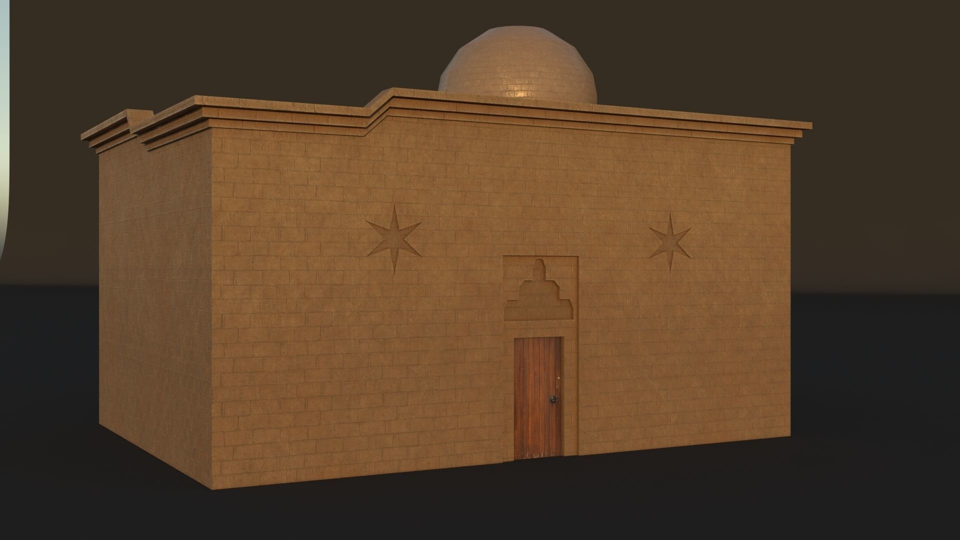 36 Mardin Old Houses Set Buildings 3D model Low-poly 3D model_121