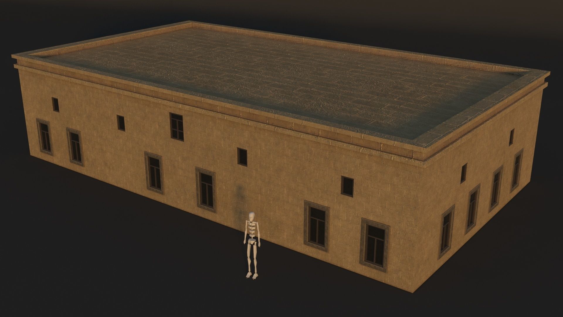 36 Mardin Old Houses Set Buildings 3D model Low-poly 3D model_5