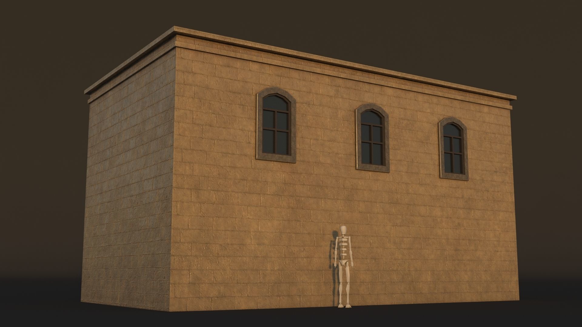 36 Mardin Old Houses Set Buildings 3D model Low-poly 3D model_25