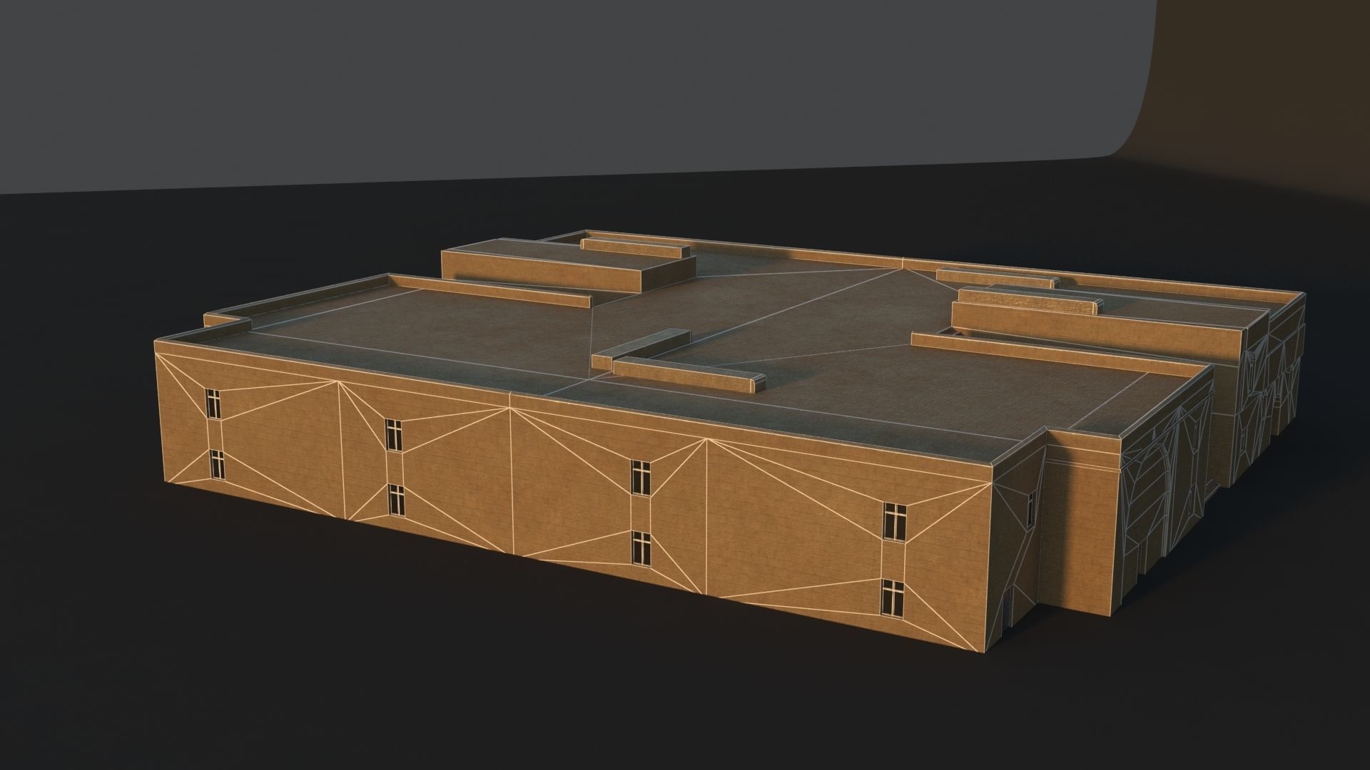 36 Mardin Old Houses Set Buildings 3D model Low-poly 3D model_114