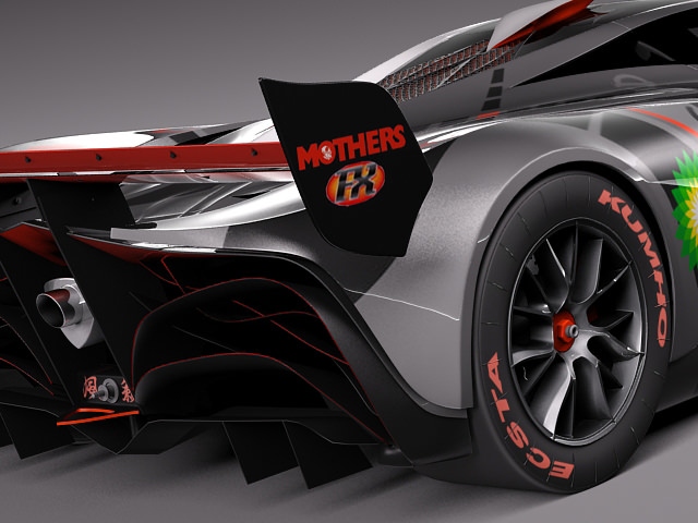 Mazda Furai Concept 2008 3D model_6