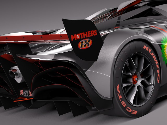 Mazda Furai Concept 2008 3D model_14