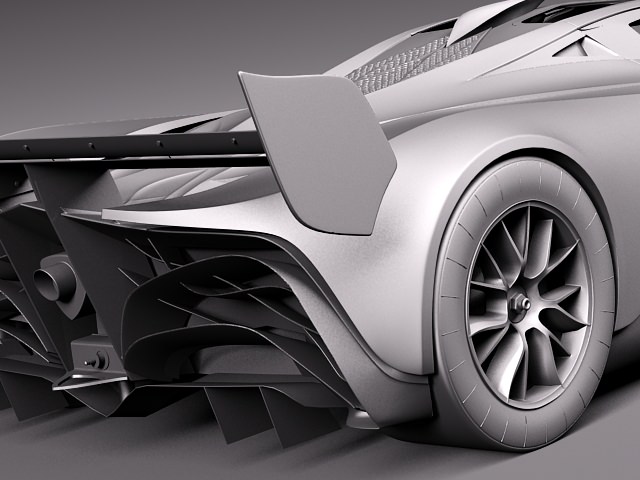 Mazda Furai Concept 2008 3D model_16