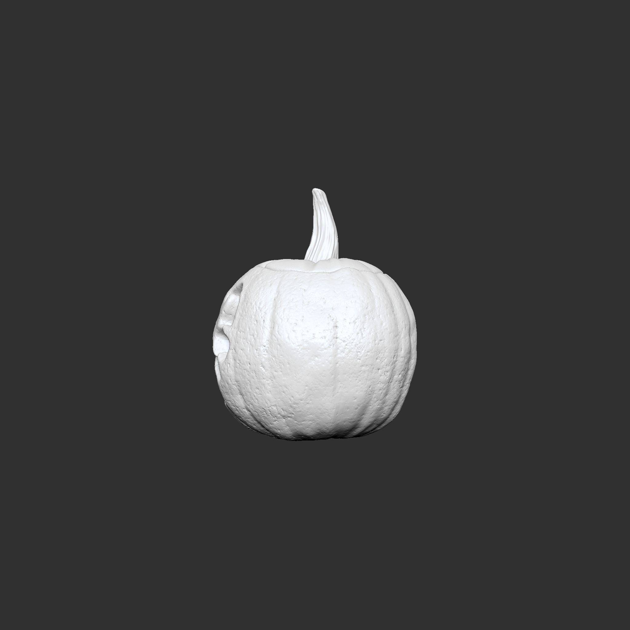 Jack-o-lantern Sinister Smile  3D print model_27