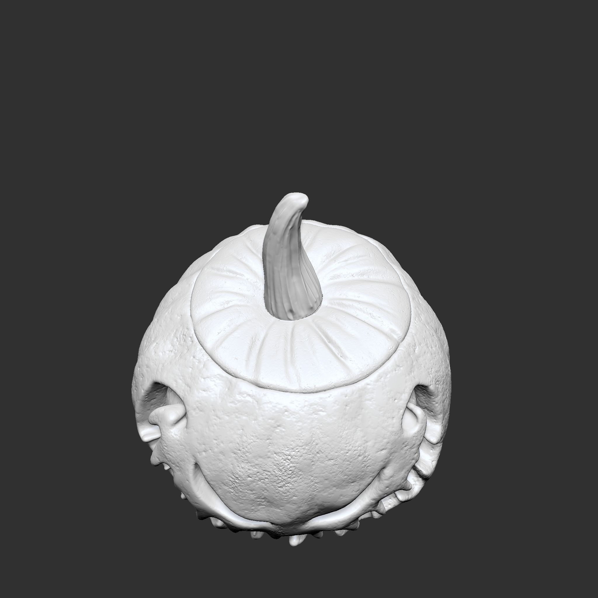 Jack-o-lantern Sinister Smile  3D print model_11