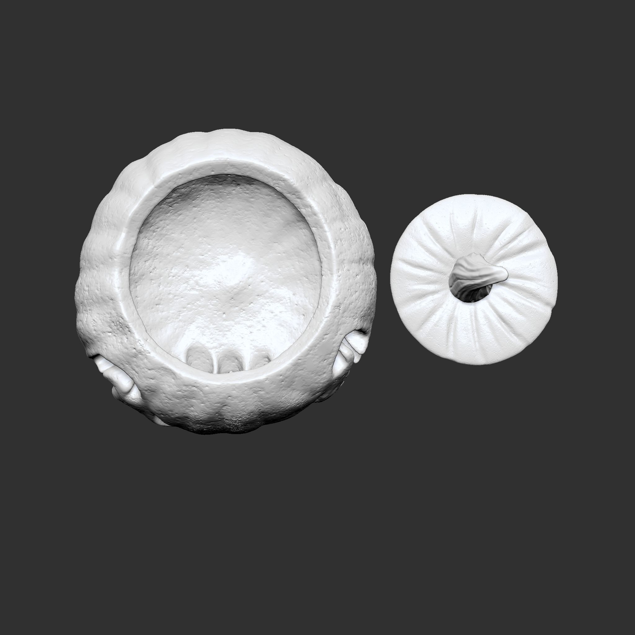 Jack-o-lantern Sinister Smile  3D print model_24