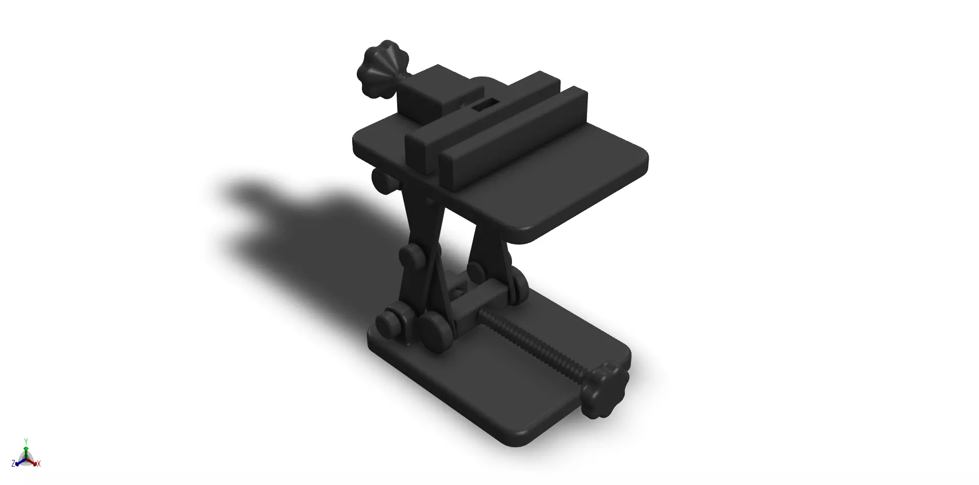 Phone-Tablet Lift-Adjustable 3D print model