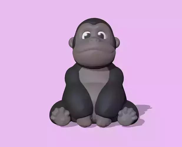 A cute Gorilla to decorate and play
