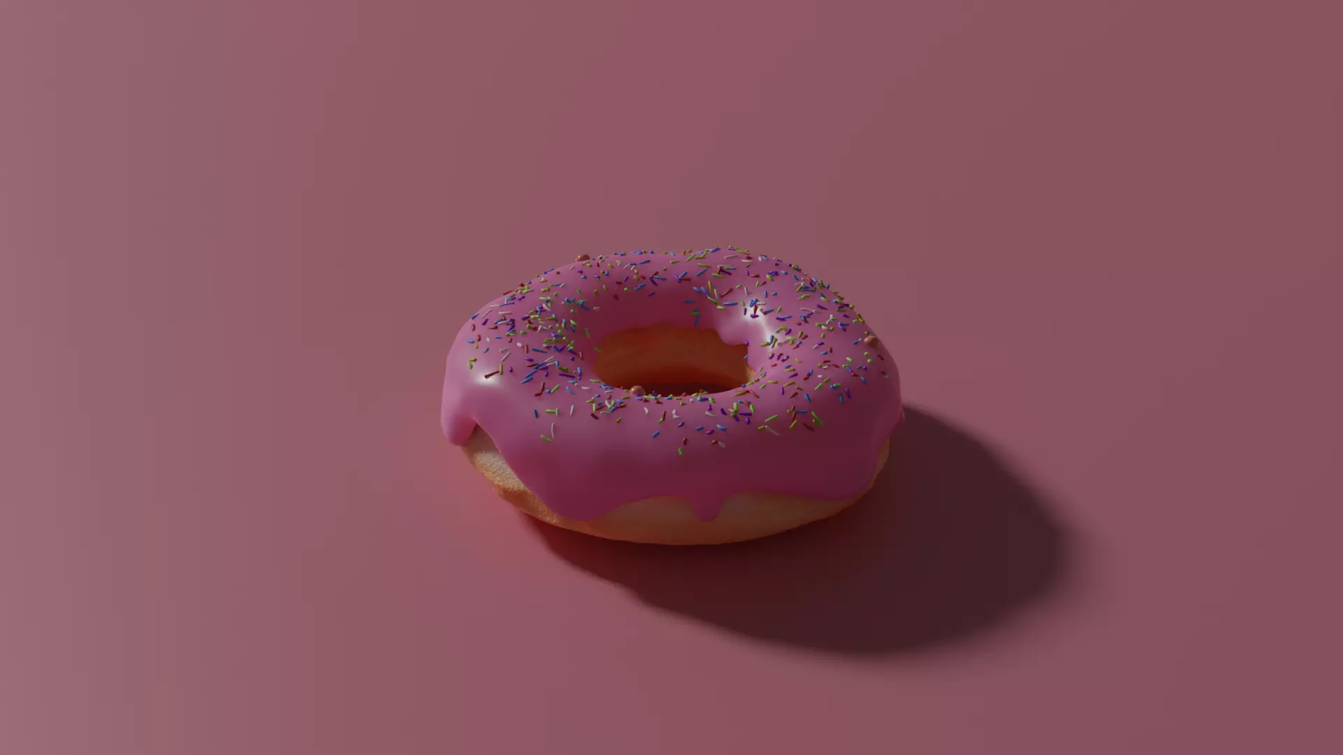 Donut 3D model_0