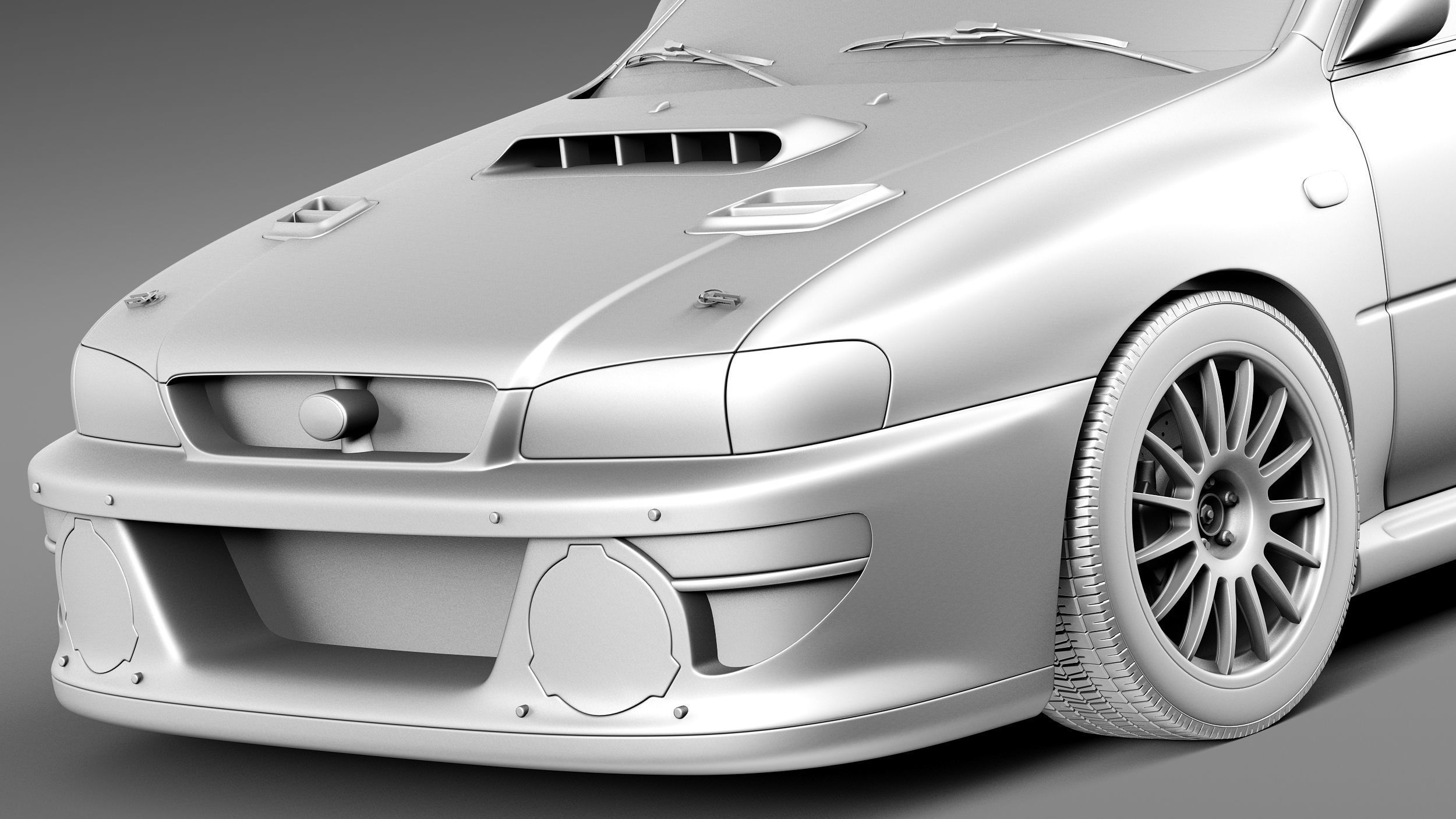 Subaru Impreza STi 22b WRC 1993-2000 3D model_10