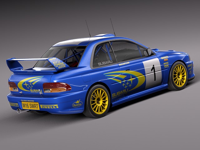 Subaru 22b rally