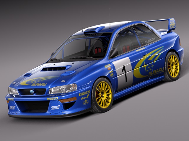 Subaru 22b rally