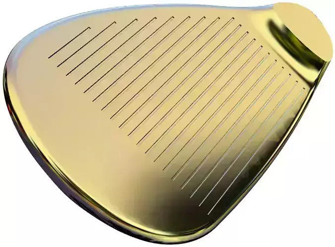 GOLF1 gold golf club head