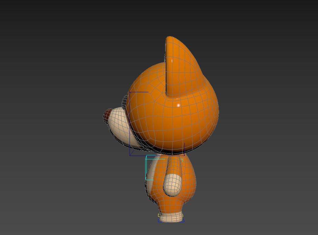 Character060 Rigged Dog 3D model_25