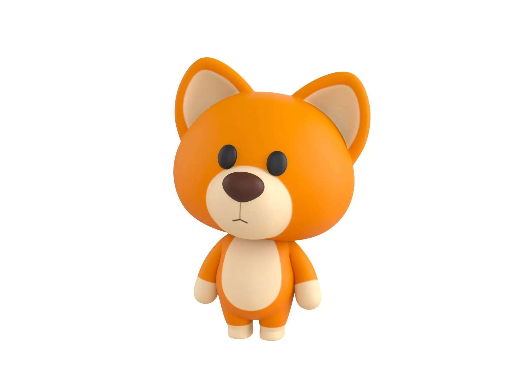 Character060 Rigged Dog 3D model_0