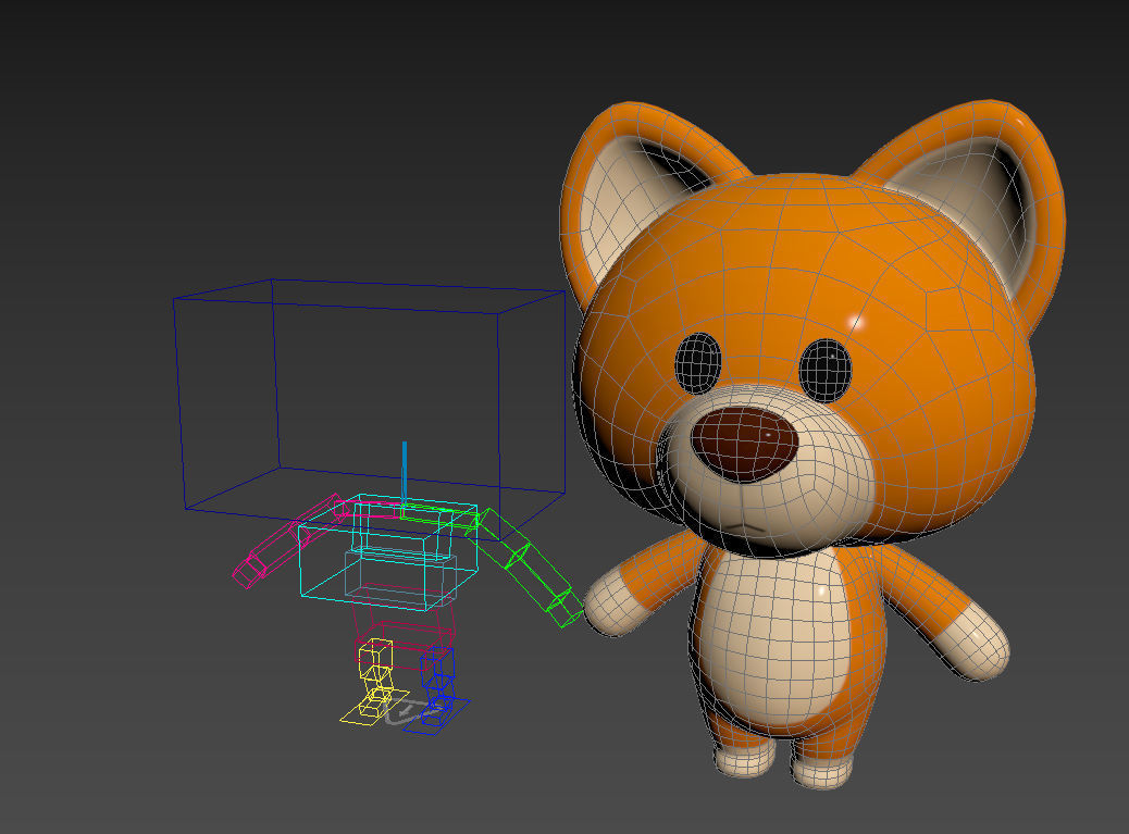 Character060 Rigged Dog 3D model_18