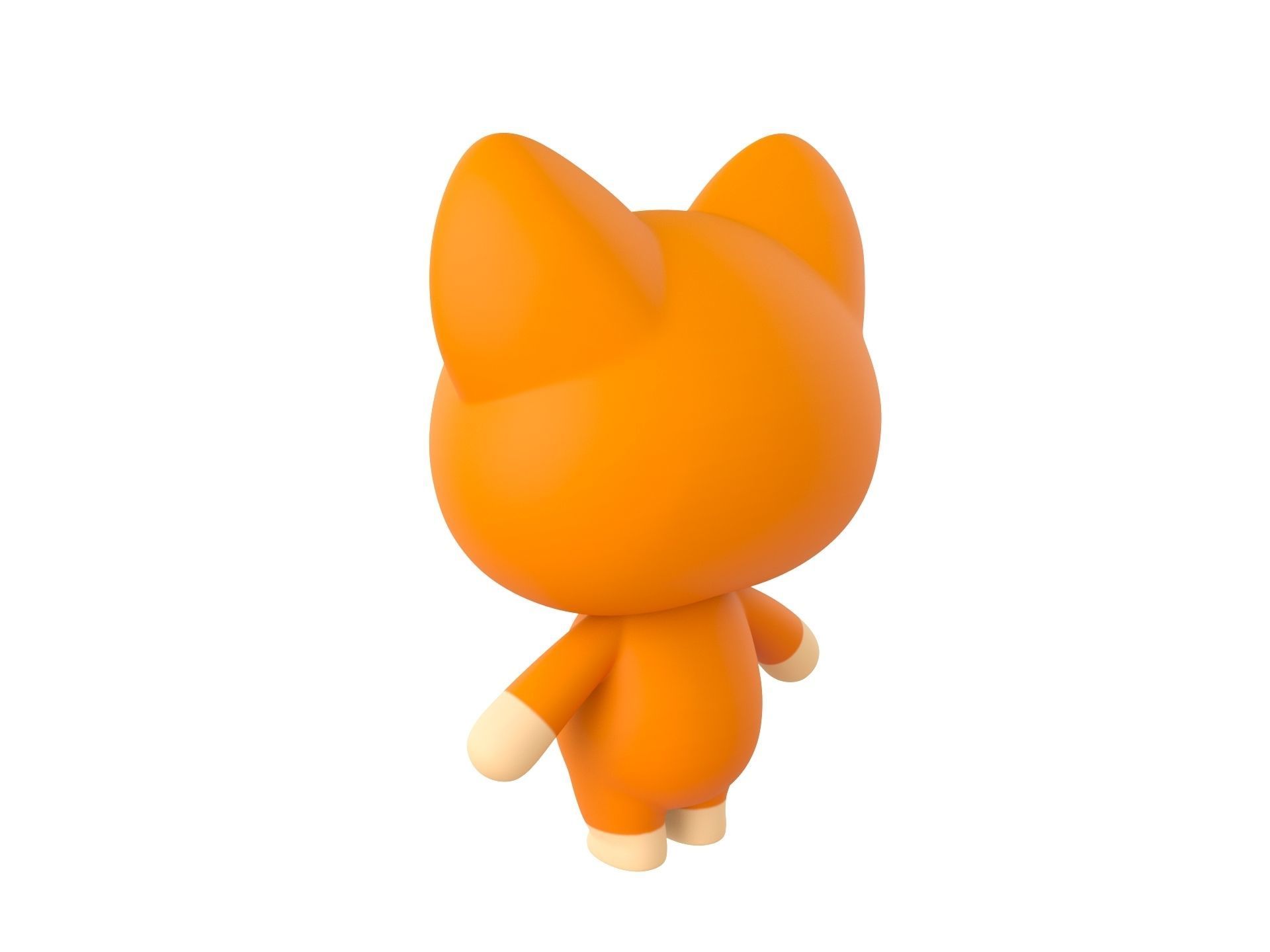 Character060 Rigged Dog 3D model_10