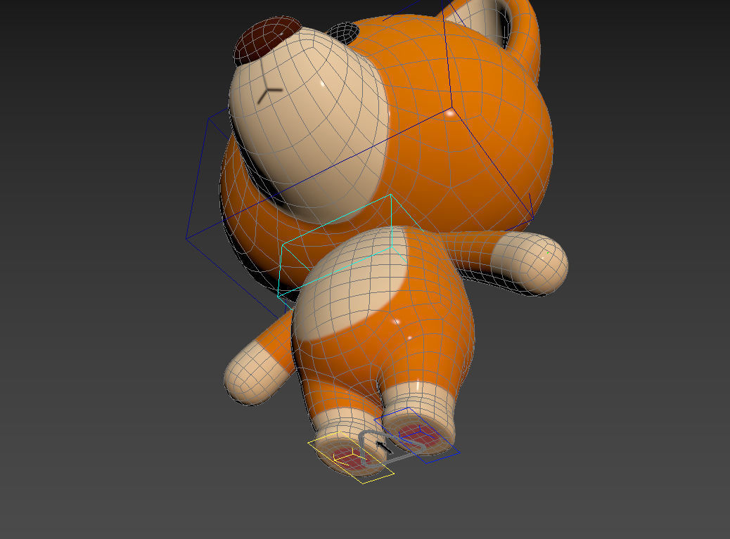 Character060 Rigged Dog 3D model_27