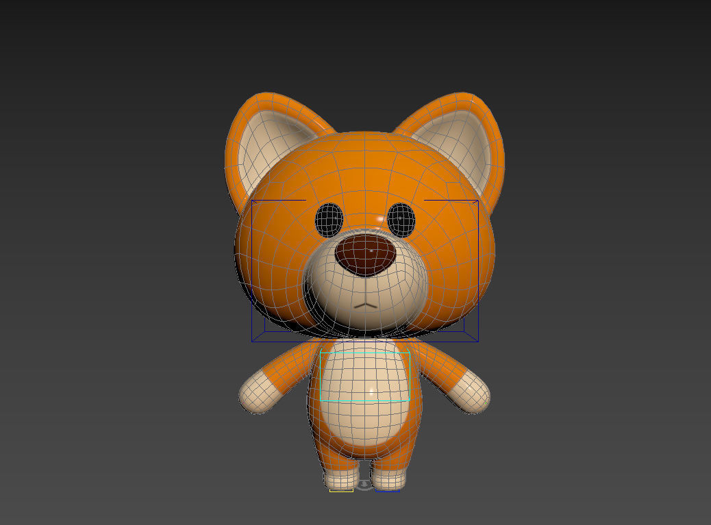 Character060 Rigged Dog 3D model_19