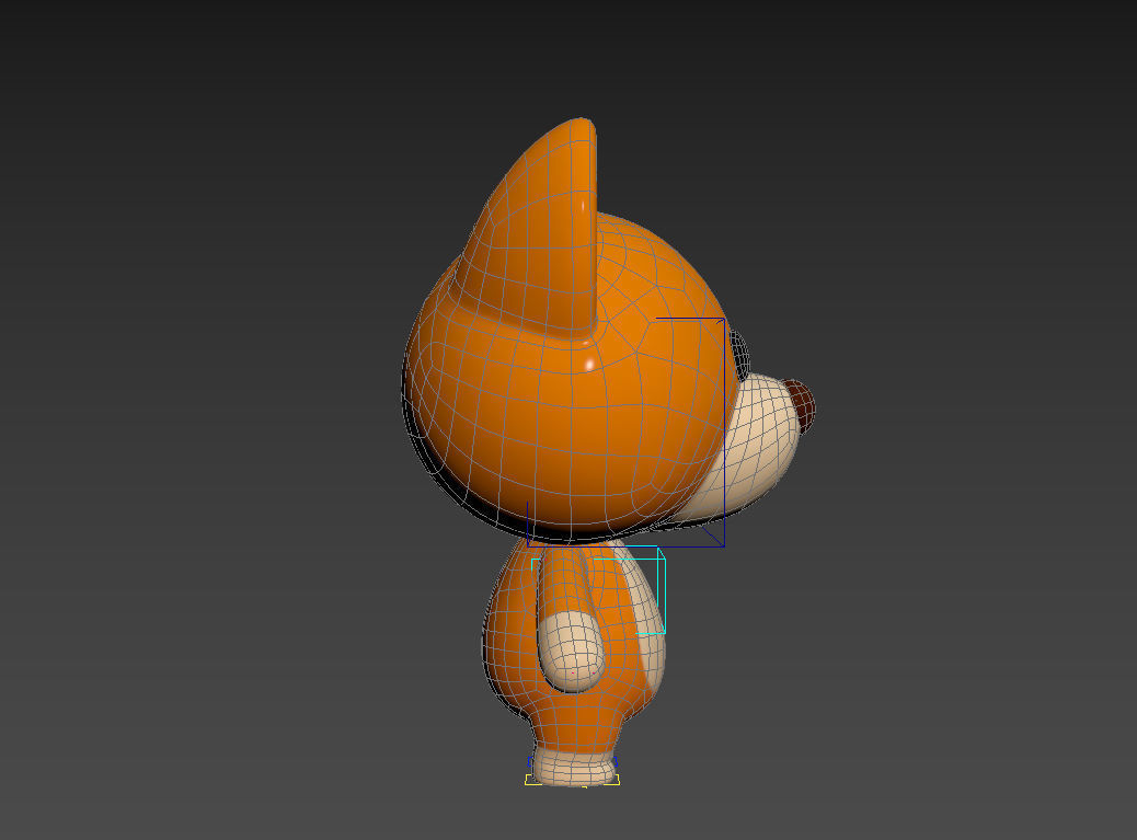 Character060 Rigged Dog 3D model_21