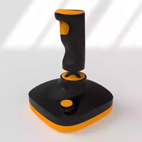 Joystick orange game controller