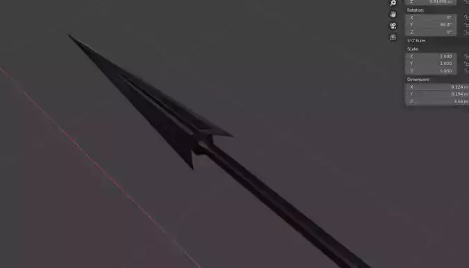 Spear arrow