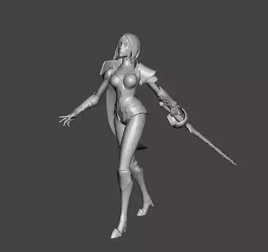 NightRaven Fiora 3D Model