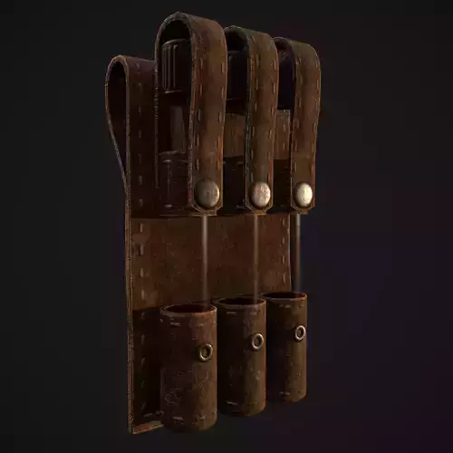 Medieval Style Potions Holder Low-poly 3D model