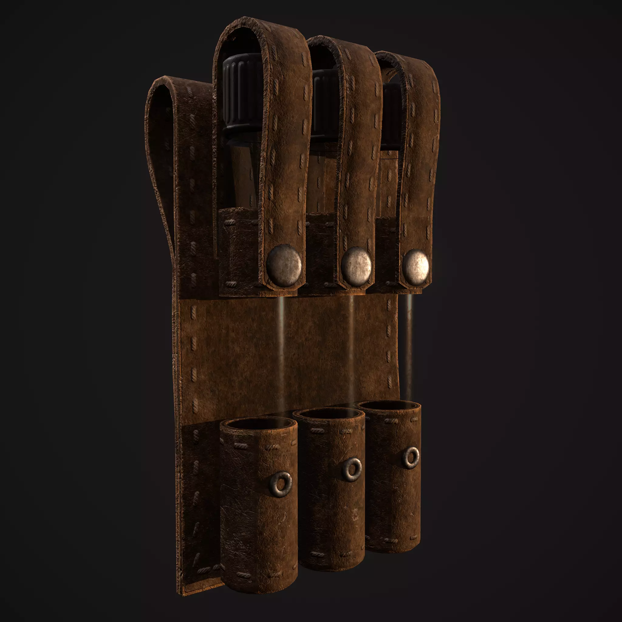 Medieval Style Potions Holder Low-poly 3D model