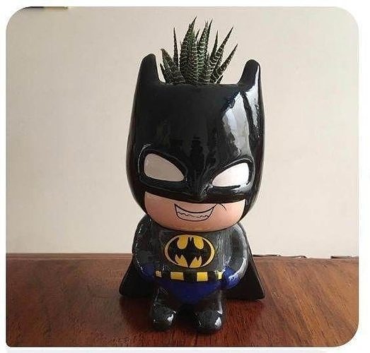maceta pot batman 3D print model
