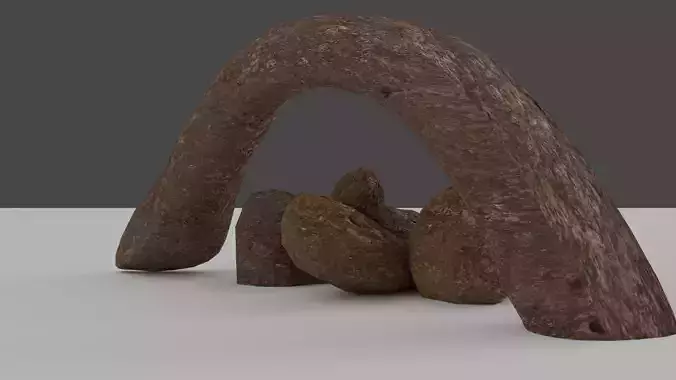 Rocks models for enviroment or videogames