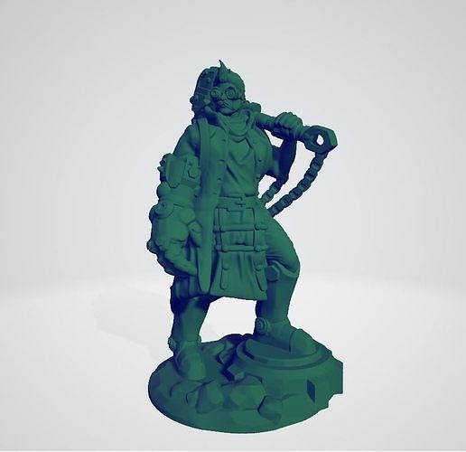 Artificer  Figurine 3d print  3D print model