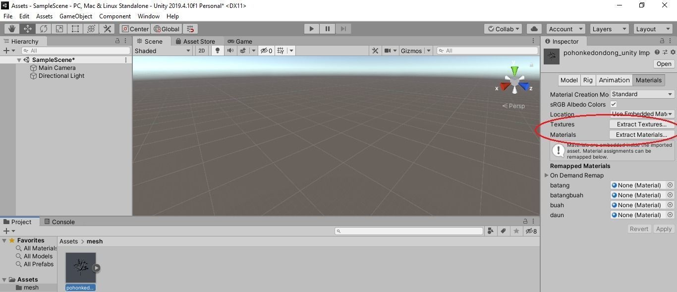 Pohon Kedondong 3D model_9