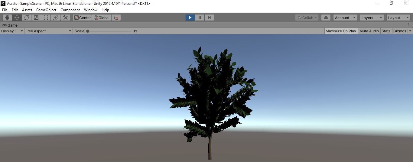 Pohon Kedondong 3D model_13