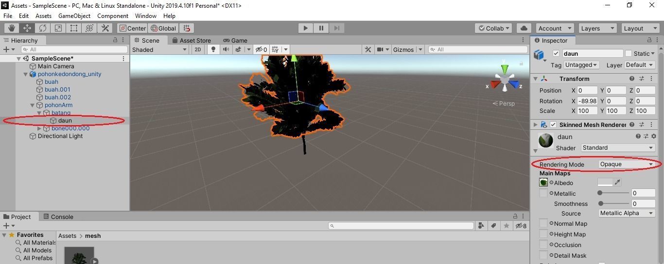 Pohon Kedondong 3D model_11