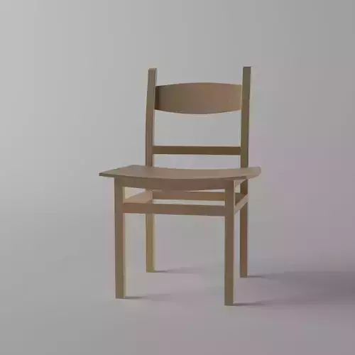 Wooden structure chair