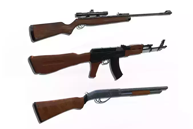 Weapon Gun Bundle Pack