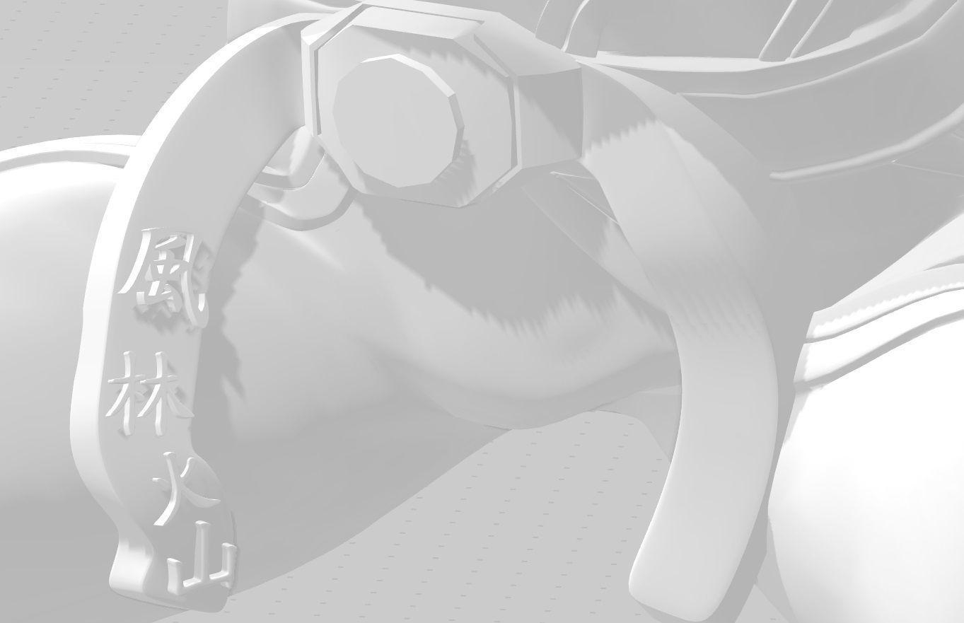 Ryu Ranger miniature for Power Rangers Heroes of the Grid 3D print model_4