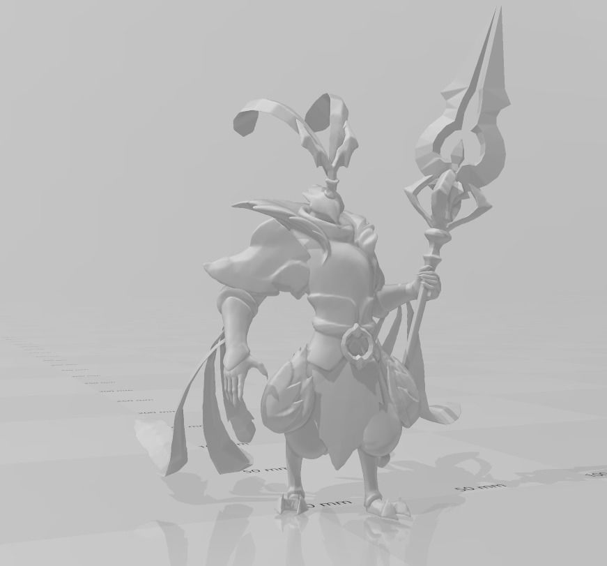 Warring Kingdoms Azir 3D Model 3D print model_1