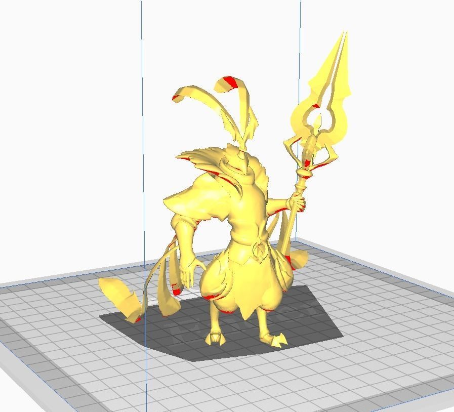 Warring Kingdoms Azir 3D Model 3D print model_2