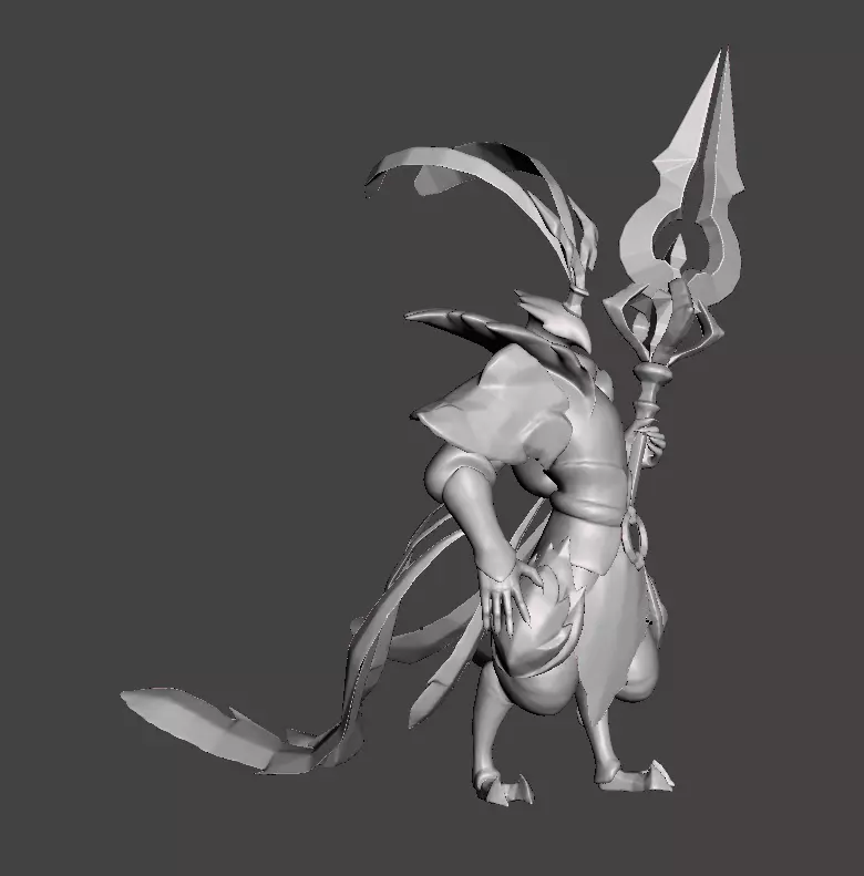 Warring Kingdoms Azir 3D Model 3D print model_0